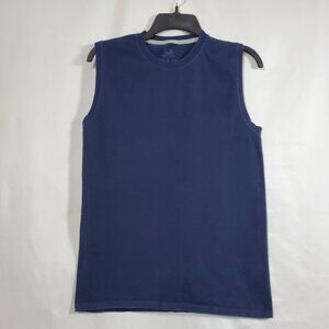 Fruit of the Loom Men's Sleeveless Navy Blue Muscle Shirt Size Small